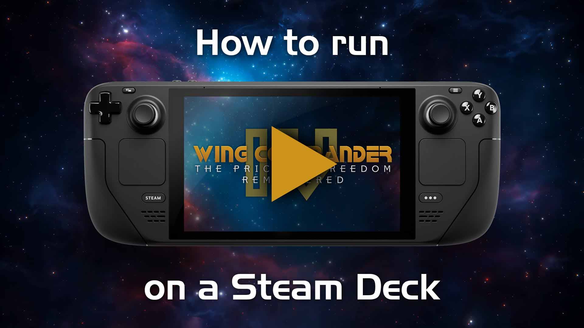 How to Run Wing Commander IV: Remastered Demo on a Steam Deck