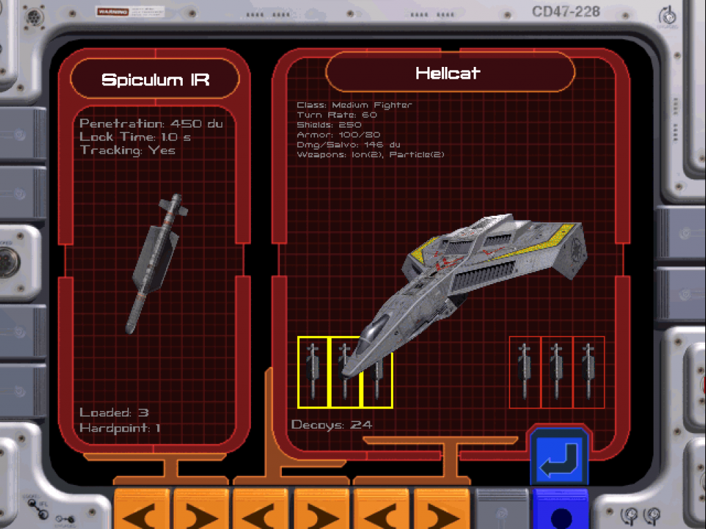 Original Ship Configuration